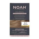 Трайна боя за коса без амоняк на маслена основа - Noah Color in Oil, нюанс 8.0 Light Blond (Светло русо), 135 мл