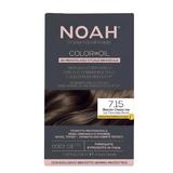 Безамонячна трайна боя за коса на маслена основа - Noah Color in Oil, нюанс 7.15 Ice Chocolate Blond, 135 мл