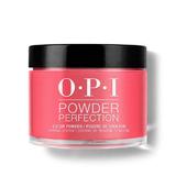 Цветна пудра за нокти - OPI Powder Perfection, Big Apple Red, 43 гр