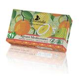 Растителен сапун с цитрусов аромат - La Dispensa Florinda Mediterranean Citrus Vegetal Soap, 100 гр