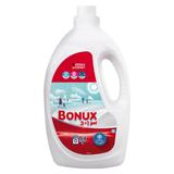 Течен автоматичен перилен препарат 3 в 1 със свеж зимен аромат за бяло пране - Bonux 3 в 1  Polar Ice Fresh, 2700 мл