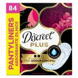 Парфюмирани ежедневни абсорбенти - Discreet Plus Deo Odor Control, 84 бр