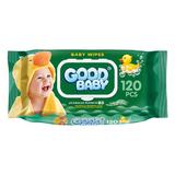 Мокри кърпички с капак - Good Baby Wipes, Paksel, 120 бр