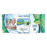 Мокри кърпички с капак за възрастни - Selped Fresh Adult Wipes, Paksel, 30 бр