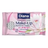 Мокри кърпички за почистване на грим Diana Make-Up Remover Wipes, Paksel, 25 бр