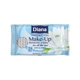 Мокри кърпички за почистване на грим Diana Make-Up Remover Wipes, Paksel, 25 бр