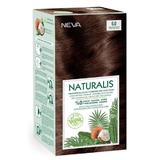 Безамонячна веганска боя за коса - Naturalis, Neva, нюанс 6.0 Intense Dark Blonde, 150 мл