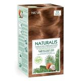 Безамонячна веганска боя за коса - Naturalis, Neva, нюанс 7.3 Blonde Caramel, 150 мл