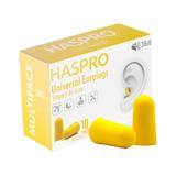 Комплект тапи за уши Multi10 - Haspro Universal Earplugs, жълти, 20 бр