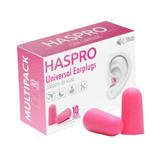 Комплект тапи за уши Multi10 - Haspro Universal Earplugs, розови, 20 бр.