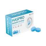 Комплект от тапи за уши 6P Mold - Haspro Moldable Earplugs, сини, 12 бр