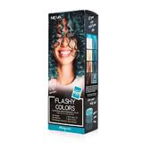 Полуперманентна боя за коса 100% Vegan - Neva Flashy Colours Turquoise, нюанс Turquoise, 100 мл