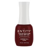 Пигментиран гел за нокти - Entity Colour Couture Soak Off Gel, нюанс "Cabernet Ball Gown", 15 мл