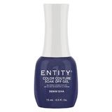 Пигментиран гел за нокти - Entity Colour Couture Soak Off Gel, нюанс "Denim Diva", 15 мл