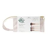 Комплект от 4 екологични четки за грим - So Eco Natural Travel Nude Brush Set