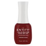 Пигментиран гел за нокти - Entity Colour Couture Soak Off Gel, нюанс "Forever Vogue", 15 мл