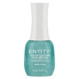 Пигментиран гел за нокти - Entity Colour Couture Soak Off Gel, нюанс "Jewel Tones", 15 мл