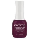 Пигментиран гел за нокти - Entity Colour Couture Soak Off Gel, нюанс 