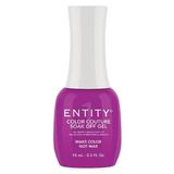 Пигментиран гел за нокти - Entity Colour Couture Soak Off Gel, нюанс "Make Color Not War", 15 мл