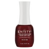 Пигментиран гел за нокти - Entity Colour Couture Soak Off Gel, нюанс "Pin Up Girl", 15 мл