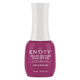 Пигментиран гел за нокти - Entity Colour Couture Soak Off Gel, нюанс "Rosy & Riveting", 15 мл