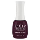 Пигментиран гел за нокти - Entity Colour Couture Soak Off Gel, нюанс "She Wears The Pants", 15 мл