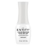 Пигментиран гел за нокти - Entity Colour Couture Soak Off Gel, нюанс "Spotlight", 15 мл