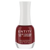 Лак за нокти с гел ефект - Entity Colour Couture Gel - Lacquer, нюанс "Forever Vogue", 15 мл