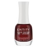 Лак за нокти с гел ефект - Entity Colour Couture Gel - Lacquer, нюанс "Pin Up Girl", 15 мл