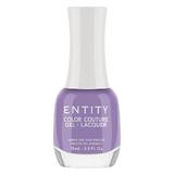 Лак за нокти с гел ефект - Entity Colour Couture Gel - Lacquer, нюанс "Pretty Not Prissy", 15 мл