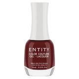 Лак за нокти с гел ефект - Entity Colour Couture Gel - Lacquer, нюанс "Seize The Moment", 15 мл