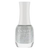 Лак за нокти с гел ефект - Entity Colour Couture Gel - Lacquer, нюанс "Dazzle Me With Diamonds", 15 мл