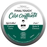 Стилизиращ восък с лъскав ефект за коса и брада - Monsieur Barbier Styling Wax Final Touch, 75 мл