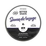 Сапун за бръснене - Monsieur Barbier Black Edition Better Shave, 150 мл