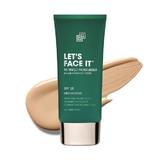 Овлажняващ BB крем за мъже, SPF 25 - SHAKEUP Cosmetics Let's Face It, нюанс Medium, 50 мл