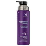 Шампоан против потъмняване и косопад - Rut Hair AgeLess Clinic Shampoo Plus, 370 мл