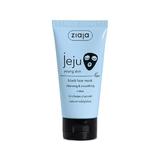 Маска за лице - Ziaja Jeju Blue Young Skin Black Face Mask, 50 мл