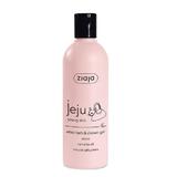 Гел за вана и душ - Ziaja Jeju Pink Young Skin White Bath & Shower Gel, 300 мл