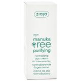 Дневен крем - Ziaja Manuka Tree Purifying Normalizing Day Cream SPF 10, 50 мл