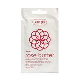 Подмладяваща маска за лице с хиалуронова киселина и розово масло 30+ - Ziaja Rose Butter Rejuvenating Face Mask, 7 мл