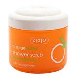 Енергизиращ душ скраб с микрогранули - Ziaja Orange Butter Shower Scrub, 200 мл