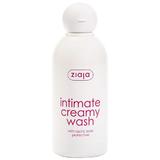 Кремообразен гел за интимна хигиена с млечна киселина/ защита - Ziaja Intimate Creamy Wash, 200 мл