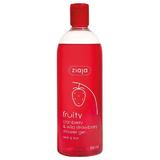 Душ гел от червена боровинка и дива ягода - Ziaja Fruity Cranberry & Wild Strawberry Shower Gel, 500 мл