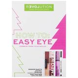 Комплект грим - Makeup Revolution ReLove How To: Easy Eye, 1 комплект