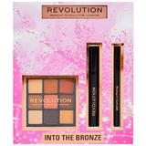 Комплект грим - Makeup Revolution Into The Bronze Eye, 1 комплект