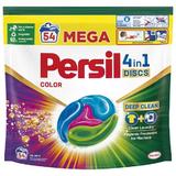 Капсулен препарат за цветни дрехи - Persil Disc Color 4 in 1 Deep Clean, 54 бр