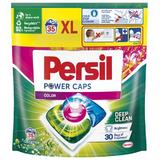 Капсулен препарат за цветни дрехи - Persil Power Caps Colour Deep Clean, 35 бр