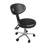 Стол с облегалка и колелца за салон CH-810B(T) - Beautyfor Master Chair, черен, 1 бр