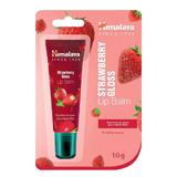 Балсам за устни - Himalaya Strawberry Gloss Lip Balm, 10 гр