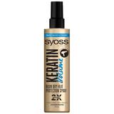 Спрей за термозащита с кератин - Syoss Professional Performance Keratin & Volume Blow Dry Heat Protection Spray, 200 мл